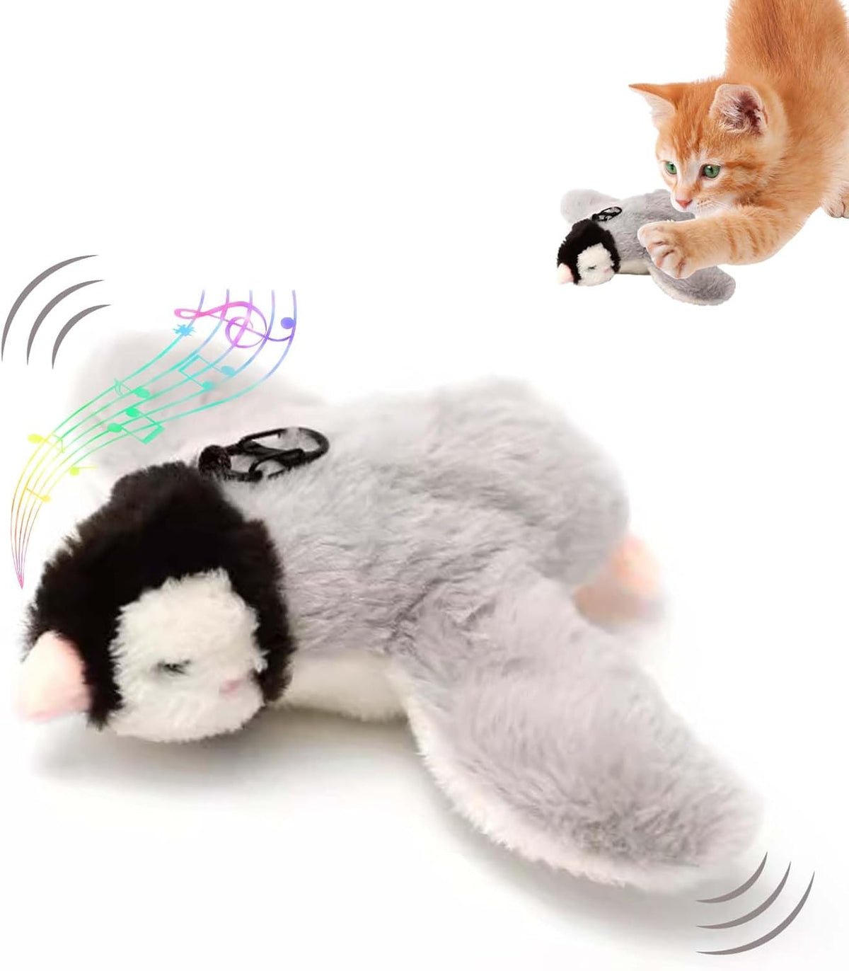 Interactive Chirping Bird Cat Toy II
