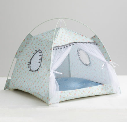 Pet Tent Pet House Enclosed Pet Bed 09