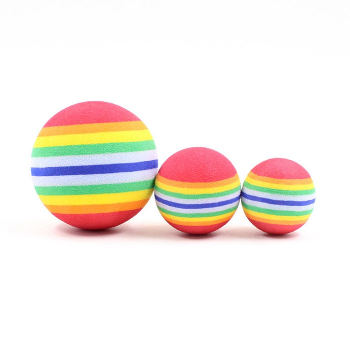 Rainbow Interactive Cat Ball Toy 4