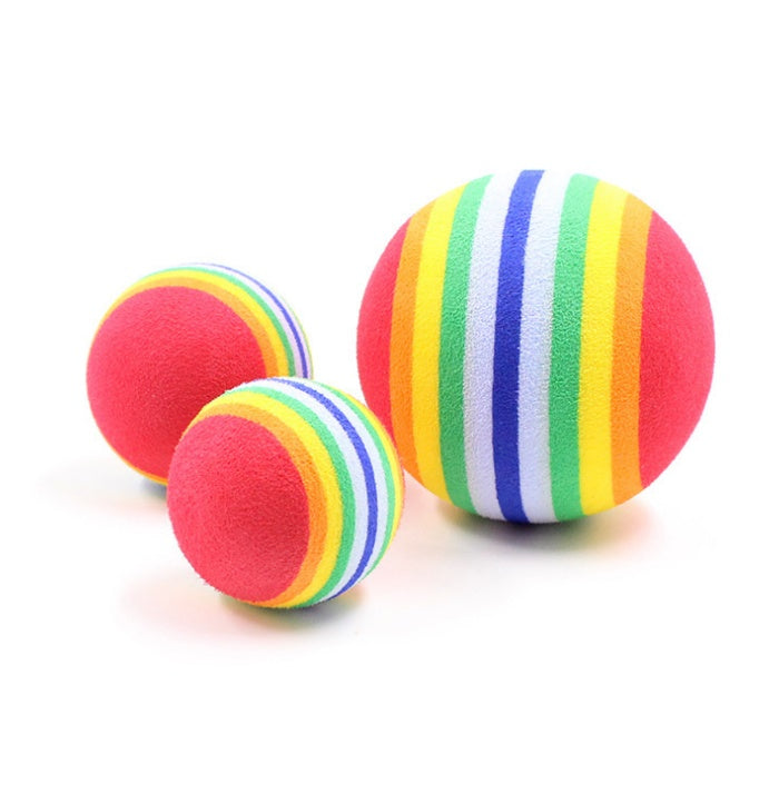Rainbow Interactive Cat Ball Toy 2