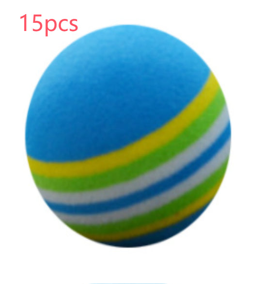 Rainbow Interactive Cat Ball Toy 13