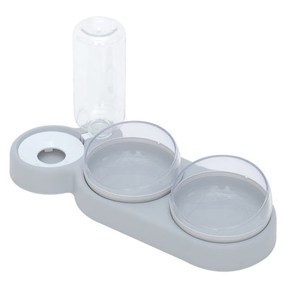 Pet Bowl Automatic Feeder With Water Fountain 1