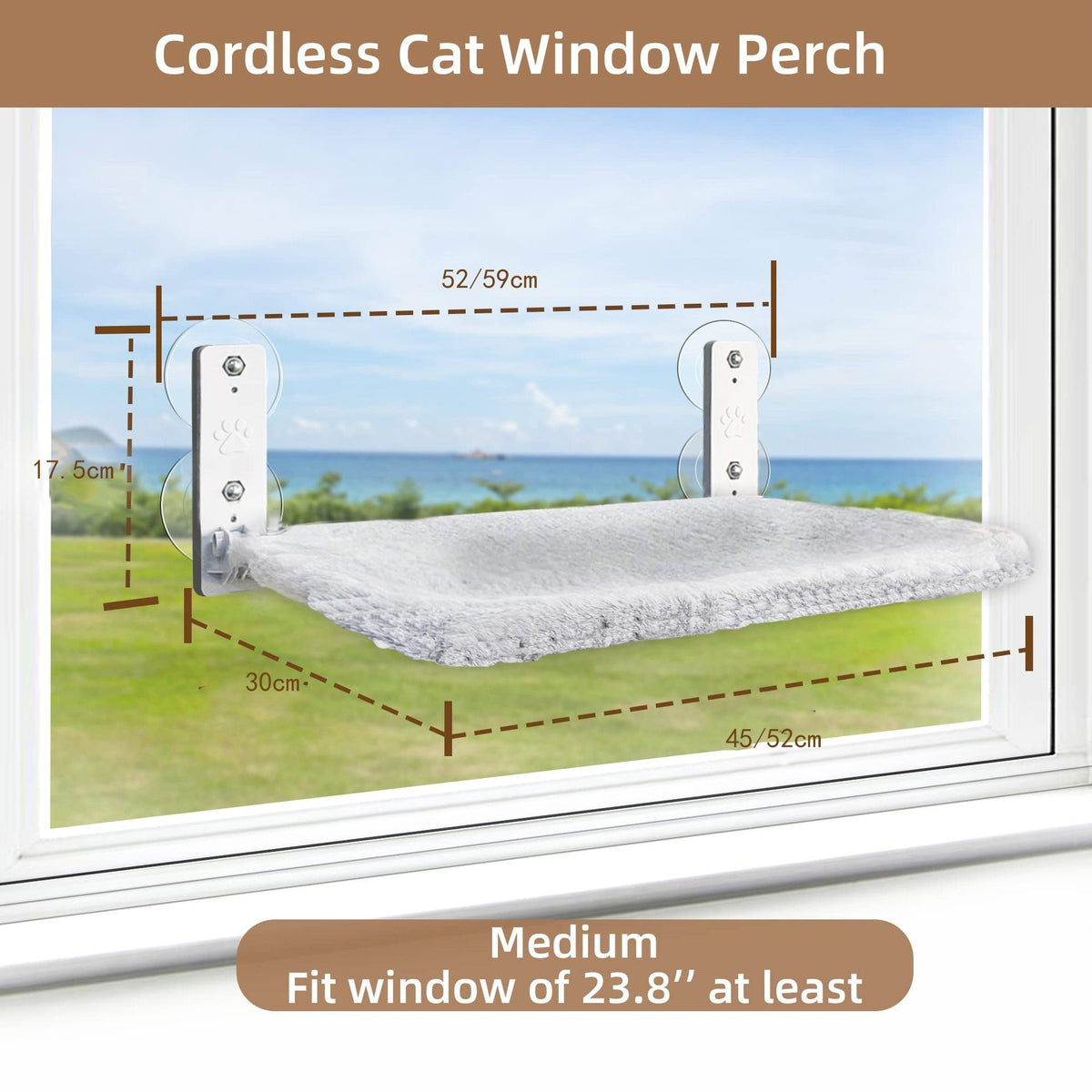 Pet Supplies Cordless Window Perches 6