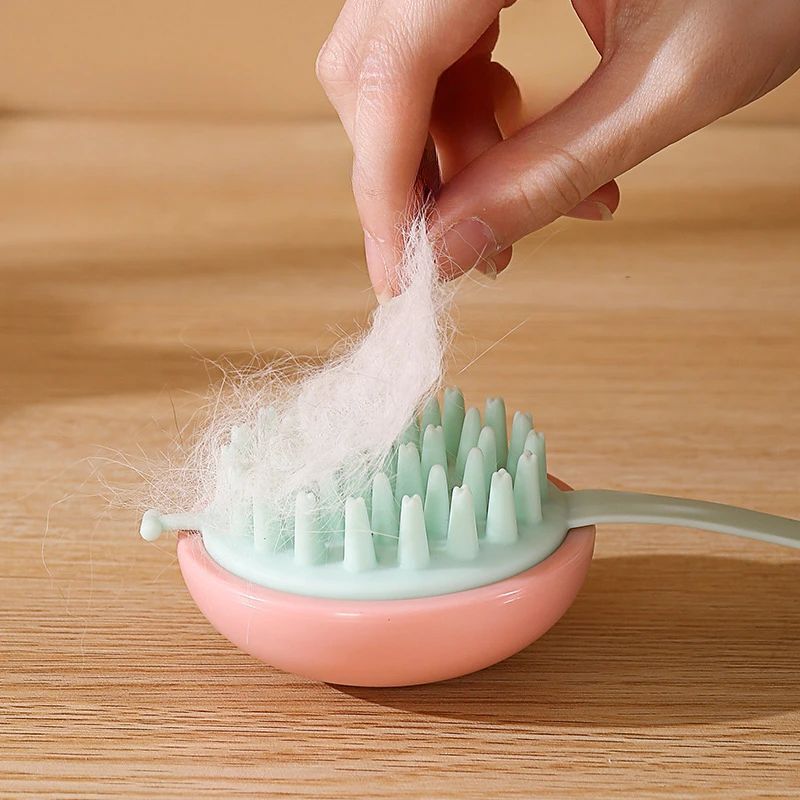Pet Silicone Bathing Brush Pet Massage Scrubbing 2