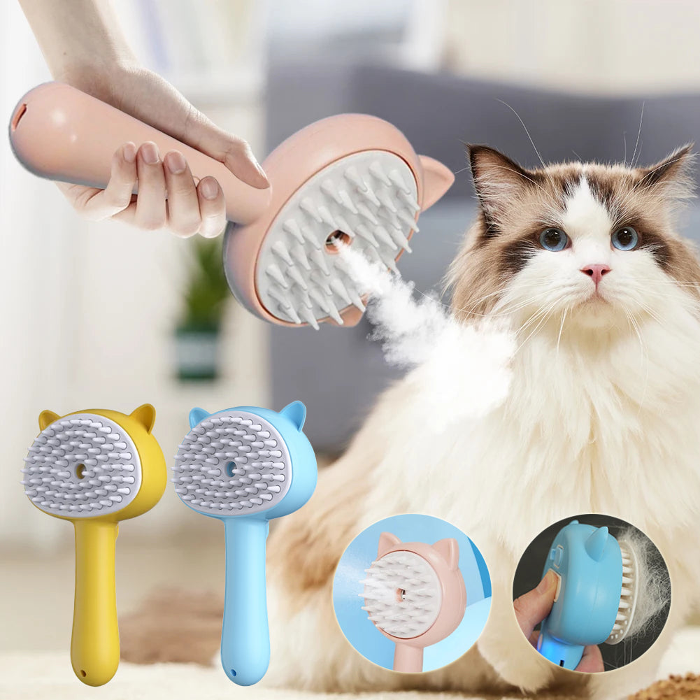 Hair Cleaning Brush With Mist Multifunctional 