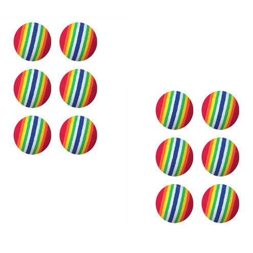 Rainbow Interactive Cat Ball Toy 8