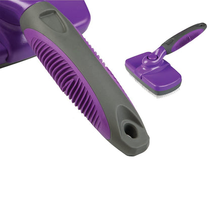 self-cleaning pet slicker brush 3