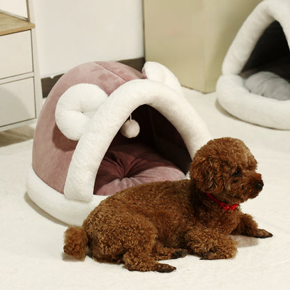 Pet Tent Cave Bed For Pets 1