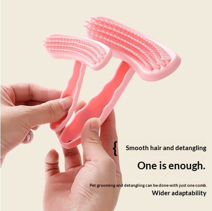 Large Deshedding Brush For Pets 6