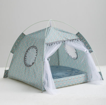 Pet Tent Pet House Enclosed Pet Bed 08