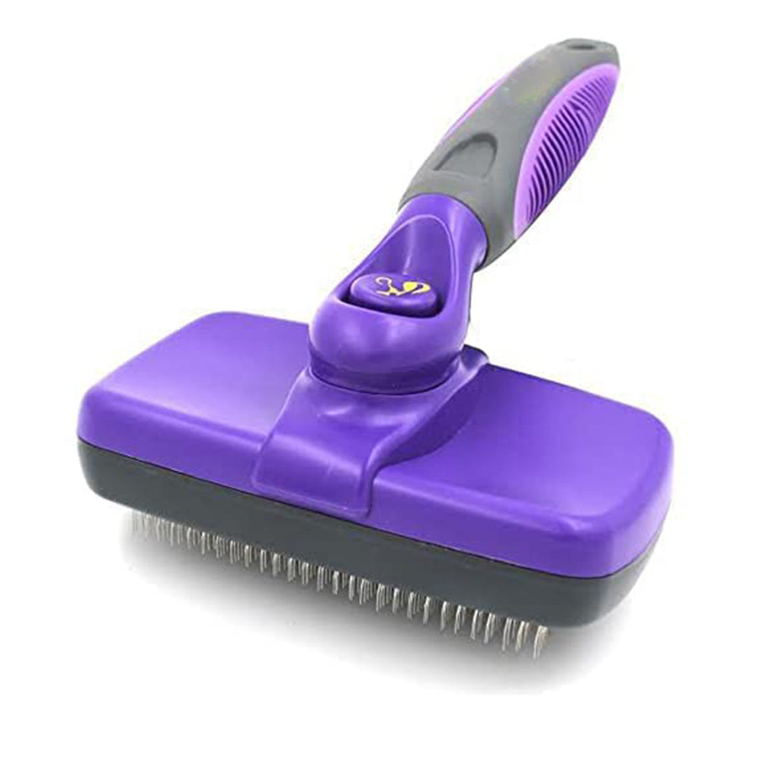 self-cleaning pet slicker brush 1