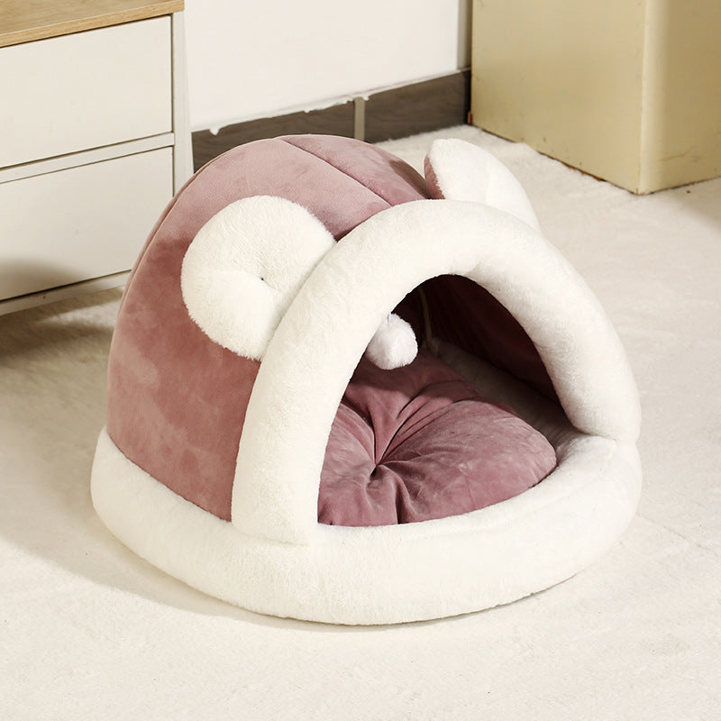 Pet Tent Cave Bed For Pets 7
