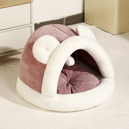 Pet Tent Cave Bed For Pets 7