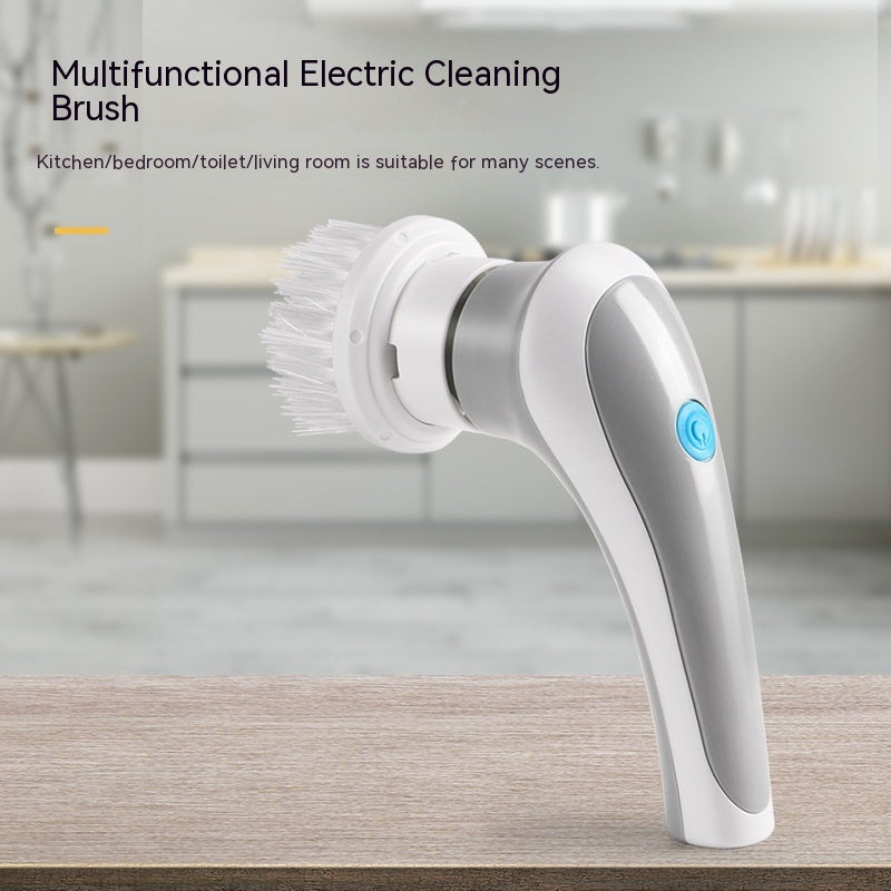 Electric Cleaning Brush 4 In 1 Spinning Scrubber III