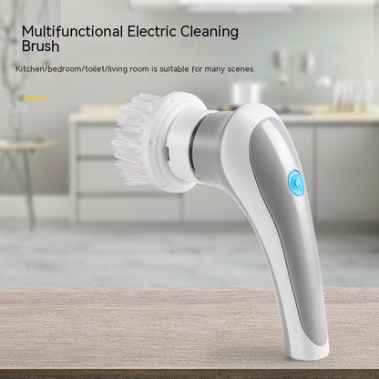 Electric Cleaning Brush 4 In 1 Spinning Scrubber III