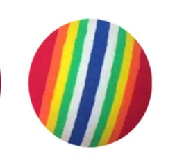 Rainbow Interactive Cat Ball Toy 11