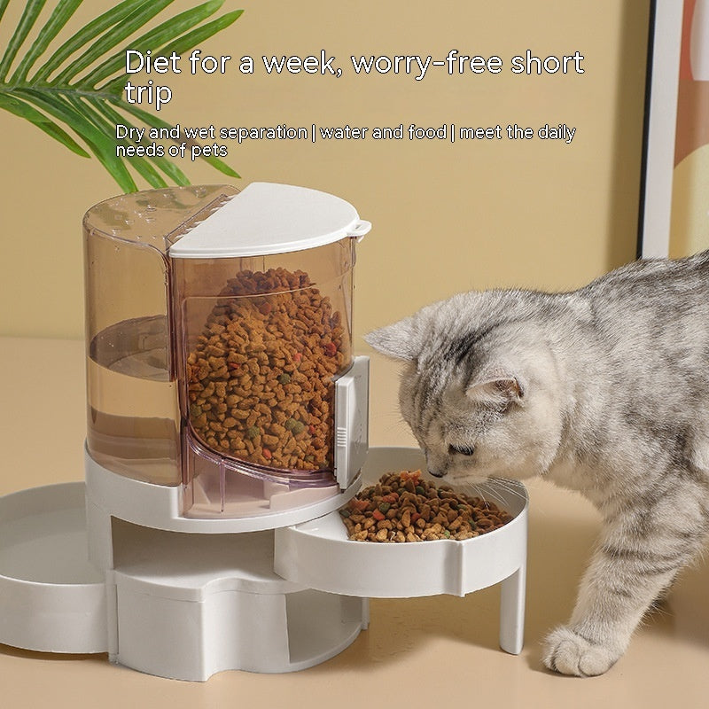 Automatic Water Change Pet Feeder 